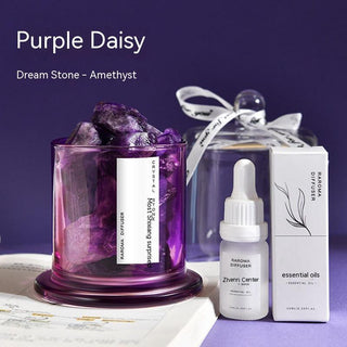 Diffuseur de Parfum pierre violet 