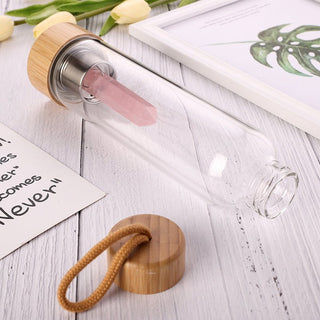 Elixia : Bouteille d’Eau Réutilisable en Verre – Élégance et Écoresponsabilité au Quotidien - Perle Cocon