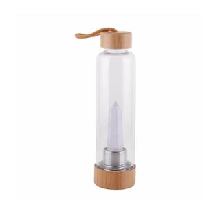 Elixia : Bouteille d’Eau Réutilisable en Verre – Élégance et Écoresponsabilité au Quotidien - Perle Cocon