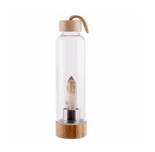 Elixia : Bouteille d’Eau Réutilisable en Verre – Élégance et Écoresponsabilité au Quotidien - Perle Cocon