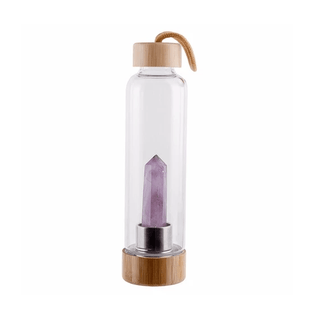 Elixia : Bouteille d’Eau Réutilisable en Verre – Élégance et Écoresponsabilité au Quotidien - Perle Cocon