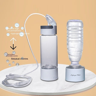 Hydrogena : Votre Bouteille d'Eau Riche en Hydrogène pour une Santé et une Beauté Optimales 380ml - Perle Cocon