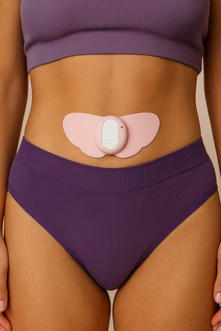 ventre femme avec appareil tens 