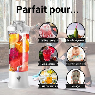 les différentes possibilité d'utilisation du blender 