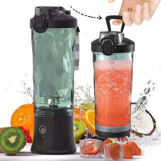 le blender portable avec son poigné de transport 